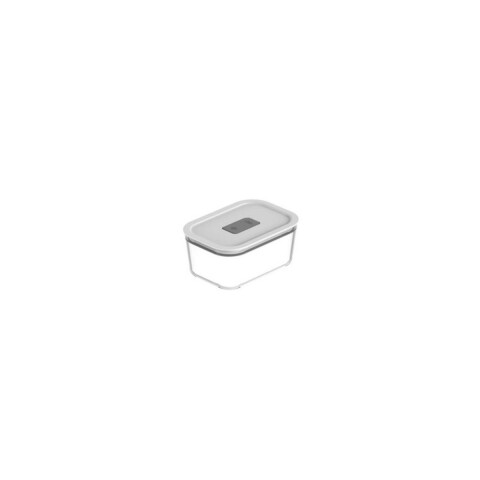 Tupper de vidrio hermético 725ML Blanco