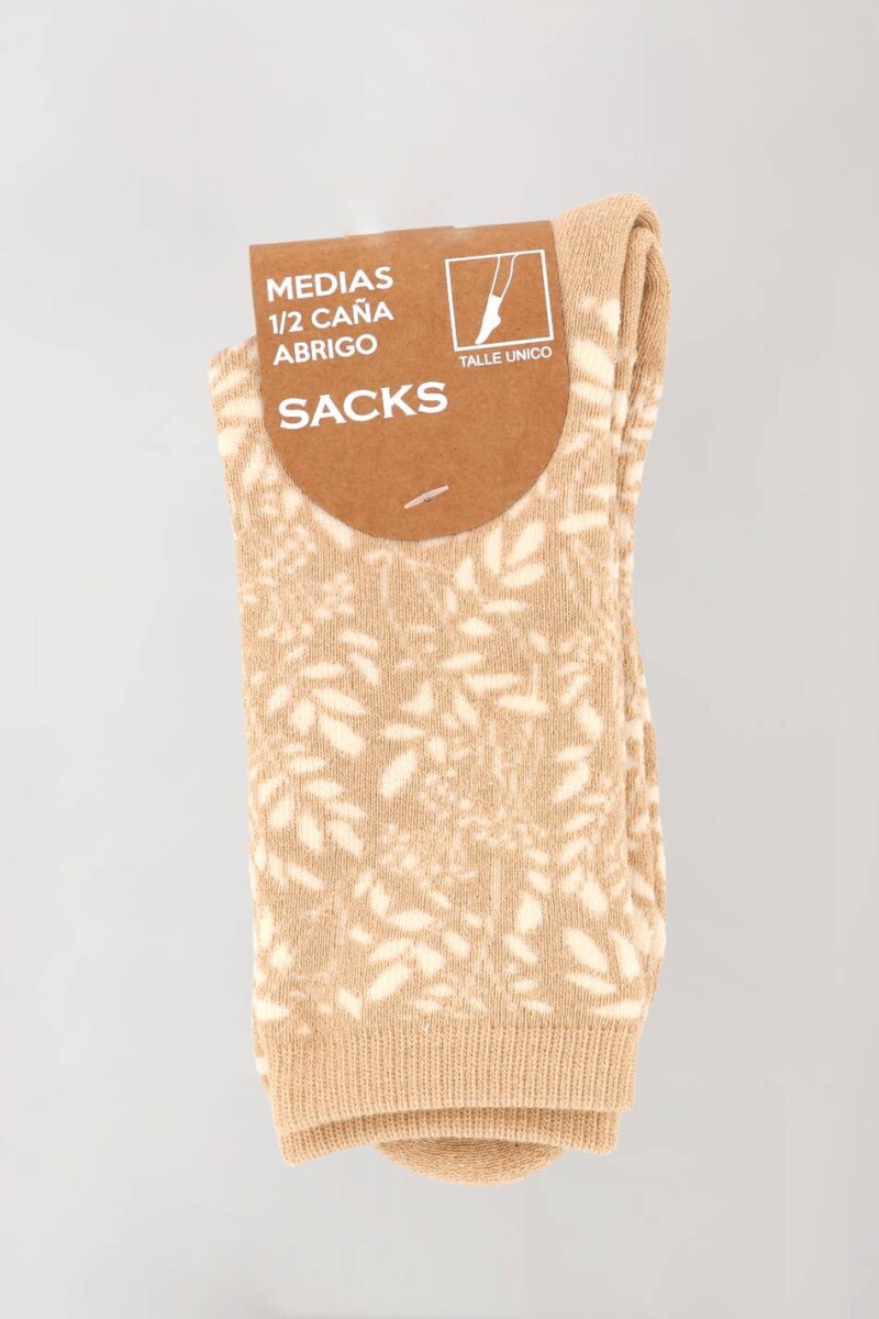 Medias con diseños. de abrigo con tener felpa interior. Diseño 11