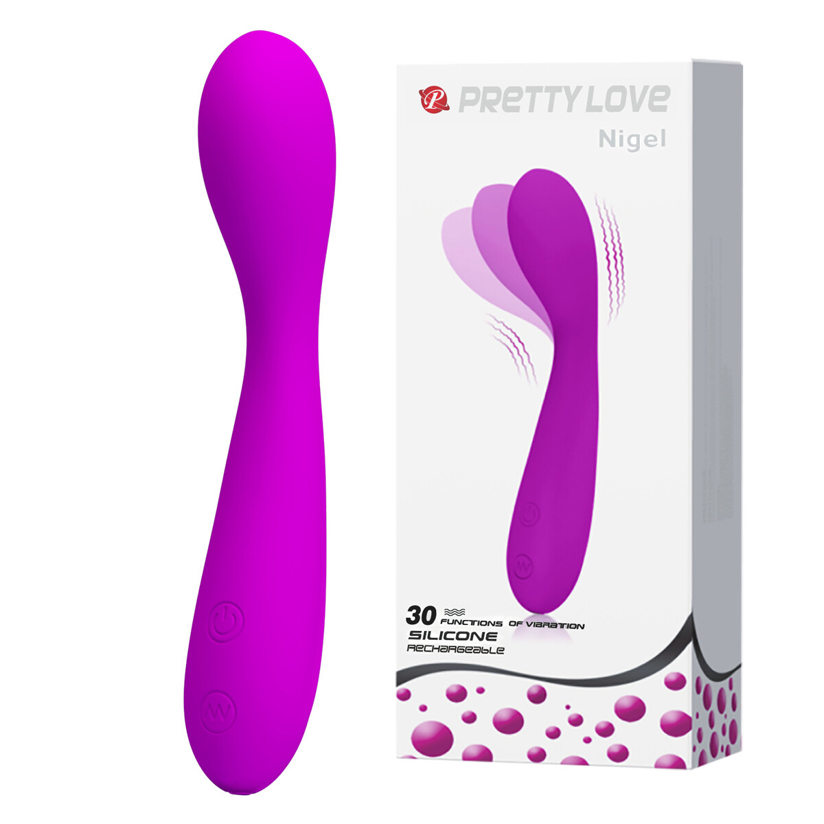 Vibrador Recargable Usb Pretty Love Nigel 