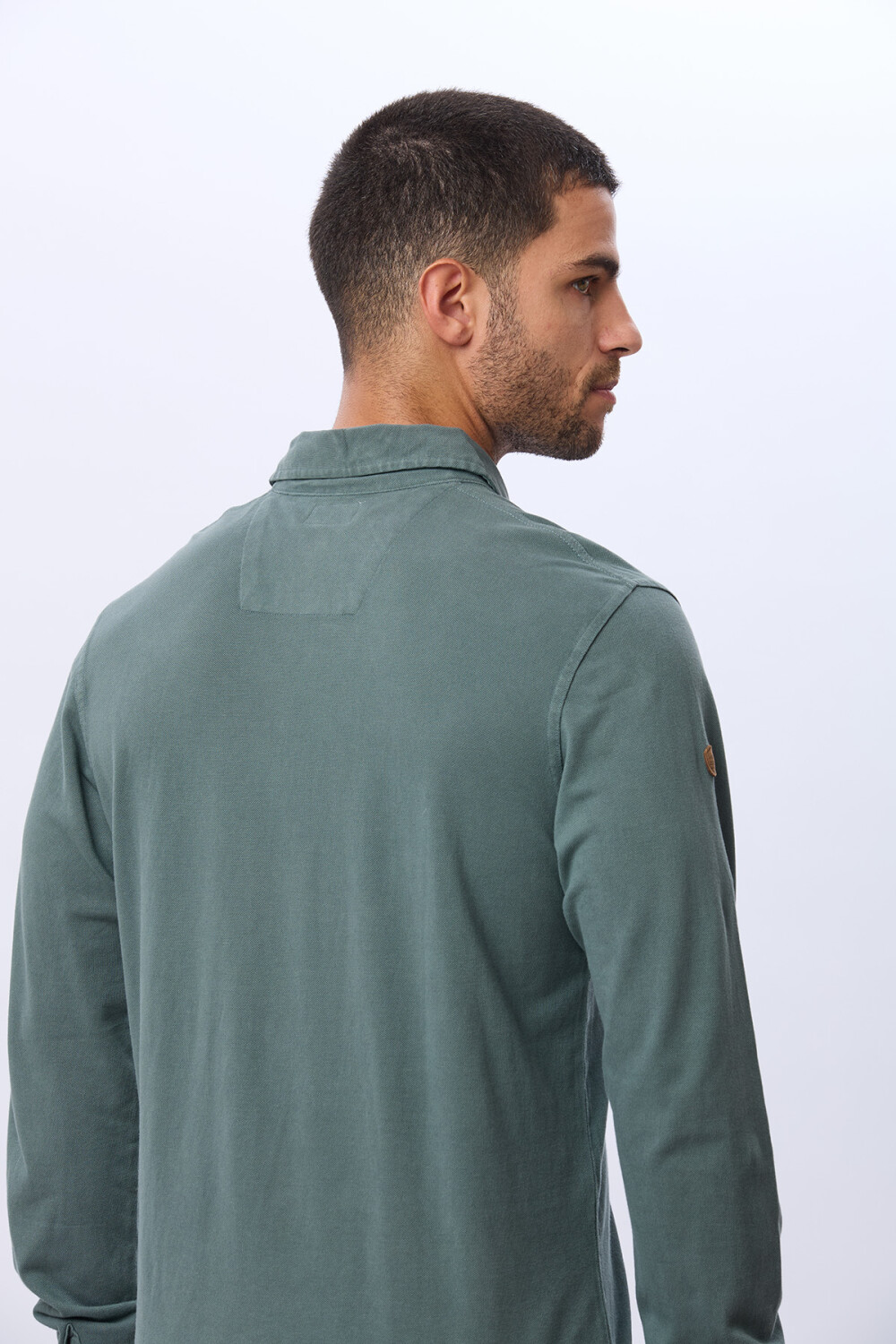 REMERA POLO LISA PIQUE Verde