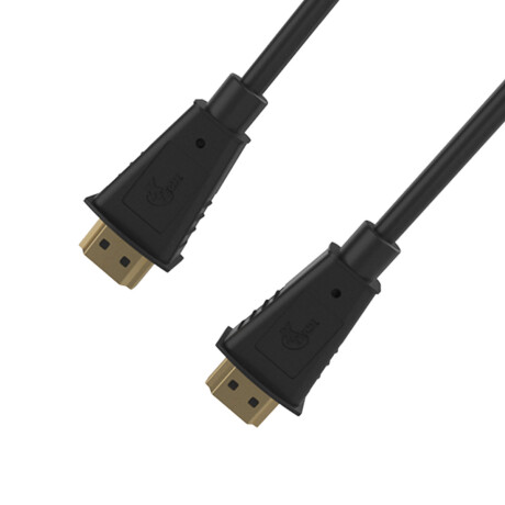 Cable de video y audio hdmi a hdmi macho hasta 4k 1.8 metros xtech Negro