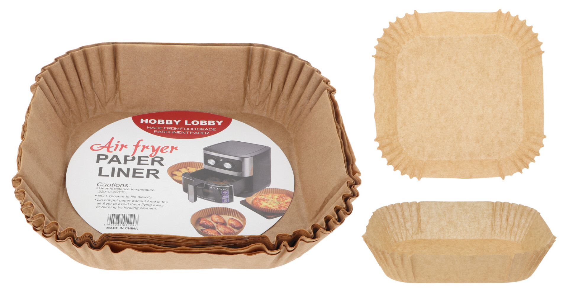 Kit 100 filtro de papel para airfryer frite com limpeza promoção