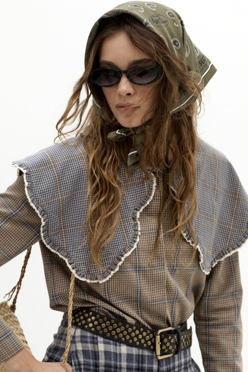 Camisa Aurelia en Algodón Greta Checks