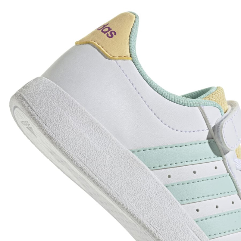 Championes Adidas Breaknet 2.0 de Niños - IE3790 Blanco-verde Agua