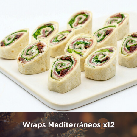 12 Wraps Mediterráneos 000