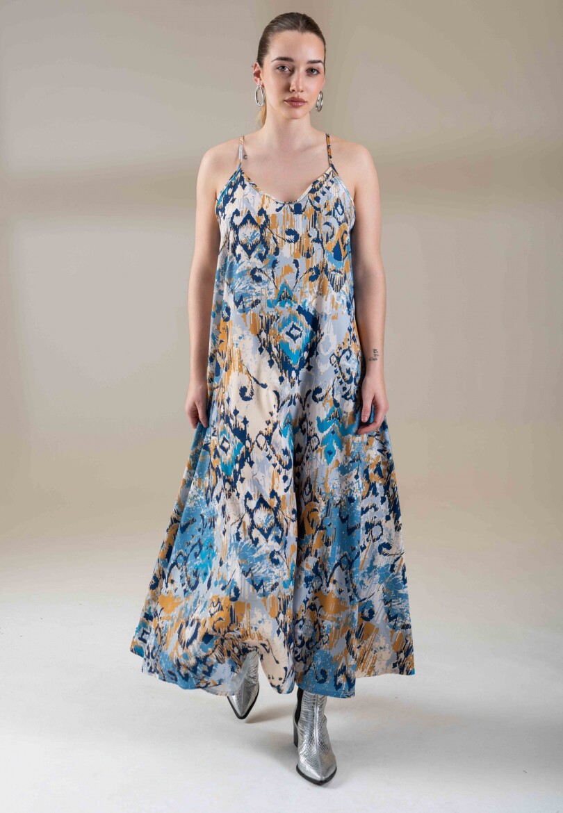 Vestido Libertad Celeste