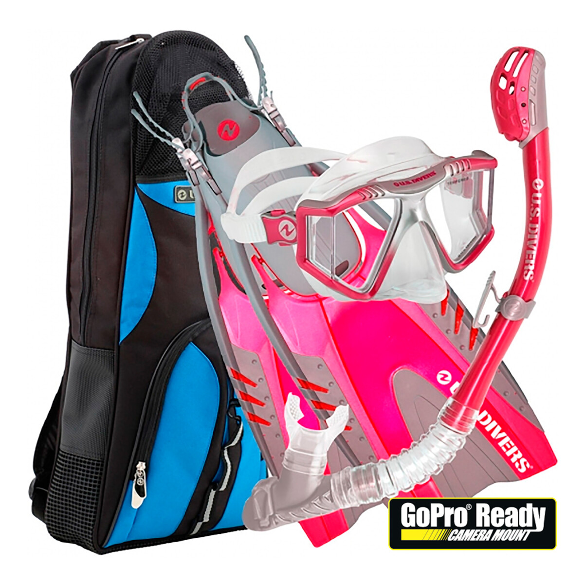 Us Divers - Kit para Agua Adulto Lux LX Purge / Phoenix Go LX / Pivot Dive / Pro-bag 253621 - Sm / M 