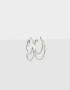Aros Argollas De metal Aros Argollas De Metal - Plateado