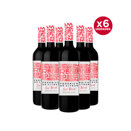 Vino Federico de Alvear Red Blend 6 unidades 750 ml